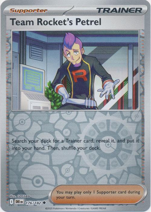 Team Rocket's Petrel [Reverse Holo]